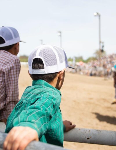 Kids at the Oakdale Rodeo